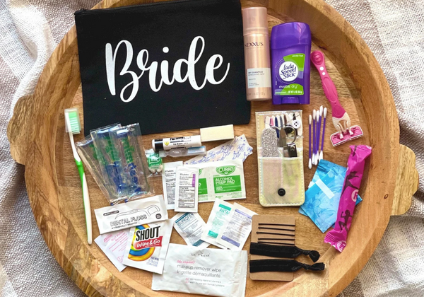 DIY  Bridal Emergency Kit - Something Turquoise