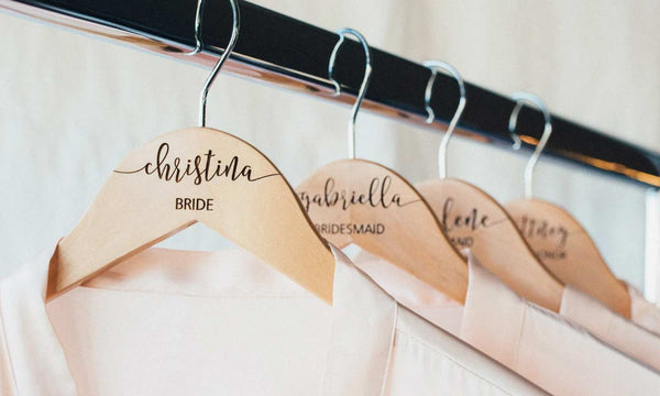 Bridesmaid Hangers for Wedding Day