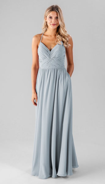 very light blue bridesmaid dresses