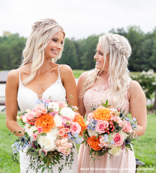 Pink Bridesmaid Dress