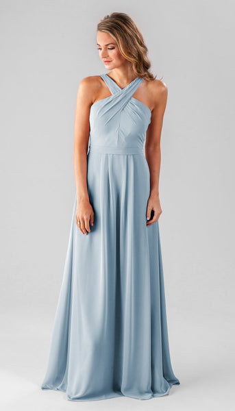 baby blue maid of honor dresses