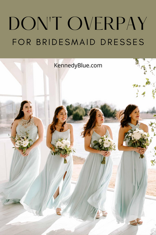 don't overpay for bridesmaid dresses