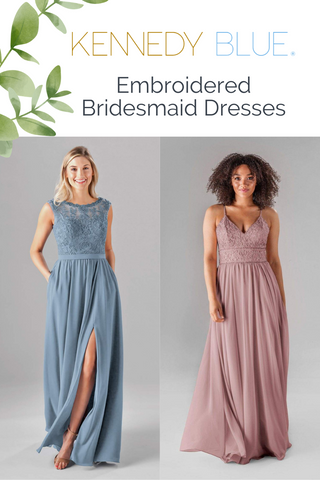 embroidered bridesmaid dresses blog