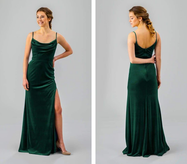 Velvet Bridesmaid Dress