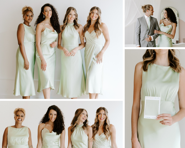 Dusty Sage Green Bridesmaid Dresses