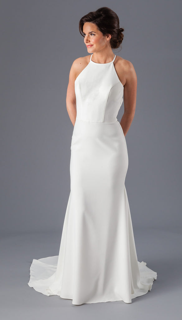 The Yolina :: Hand Beaded Crystal Lace & Tulle Mermaid Luxury Wedding –  Broke Bride Dresses