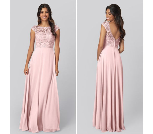 Romantic Blush Pink Bridesmaid Dresses & Color Palettes to Love