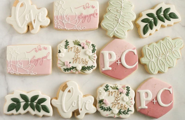 Custom Bridal Shower Cookies