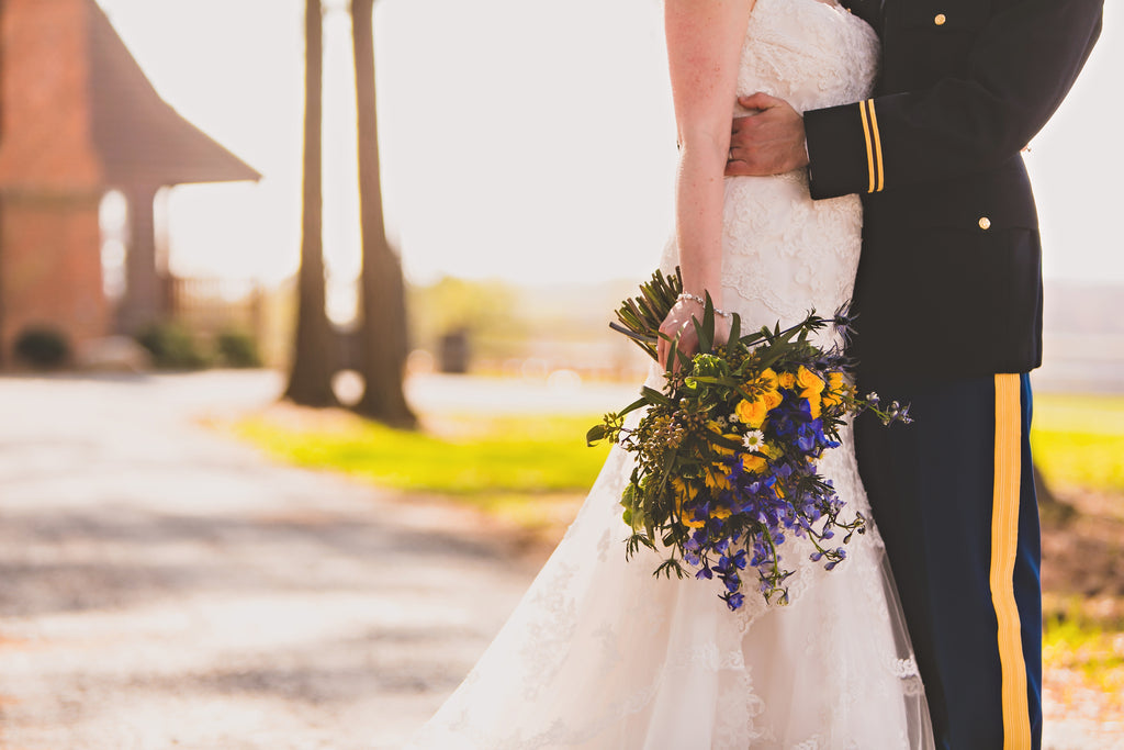 Close Up Bouquet Shot | Amy and Michael Wedding | Kennedy Blue 