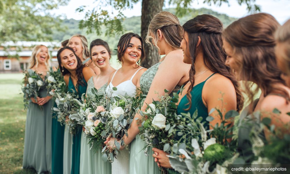 Bridesmaid Dress Color Swatch - Chiffon in Blush Pink