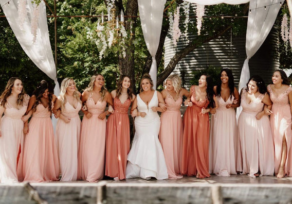 Pink Summer Bridesmaid Dress Colors