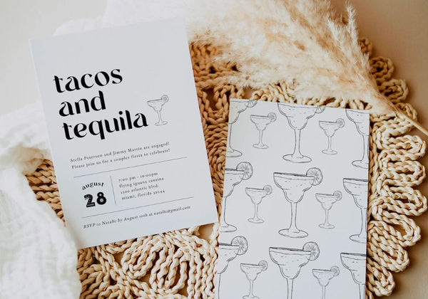Tacos and Tequila Wedding Shower Theme