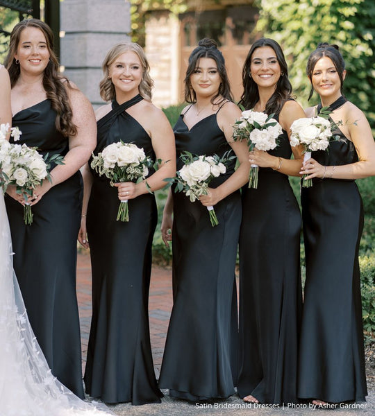 Satin Bridesmaid Dresses