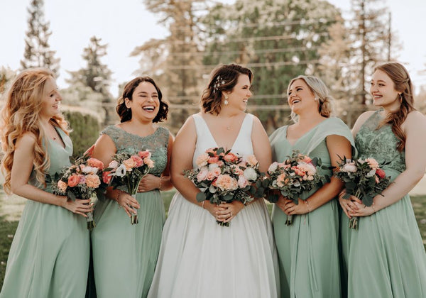 Sage Green Bridesmaid Dresses