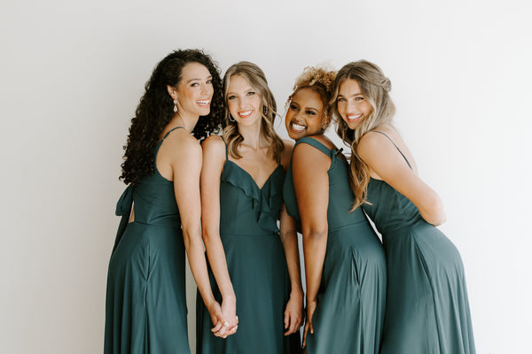 Kennedy Blue Bridesmaid Dresses in Teal