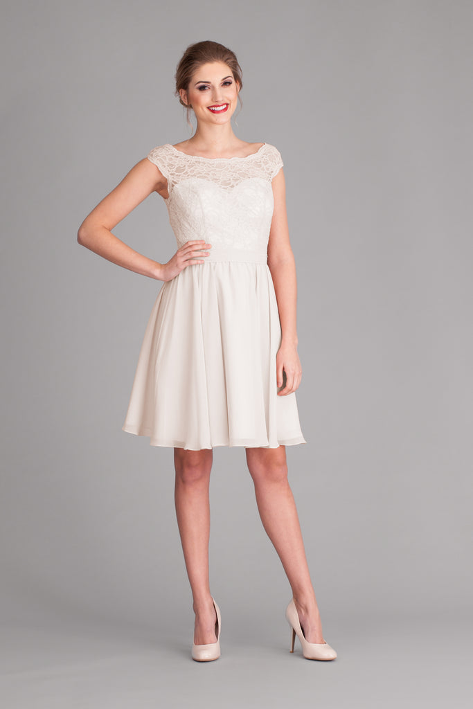 little white dress for wedding reception