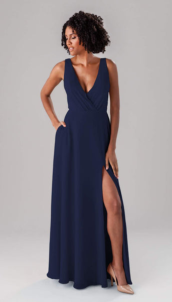 Lydia Kennedy Blue Bridesmaid Dress | How to Find the Perfect Dress for Petite Women