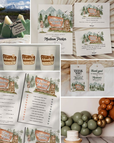 National Parks Bridal Shower Theme