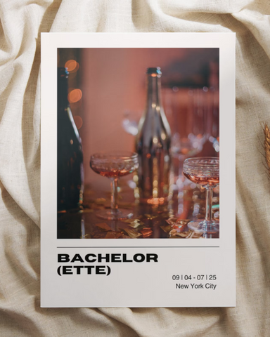 Simple Photo Bachelor & Bachelorette Party Invitation