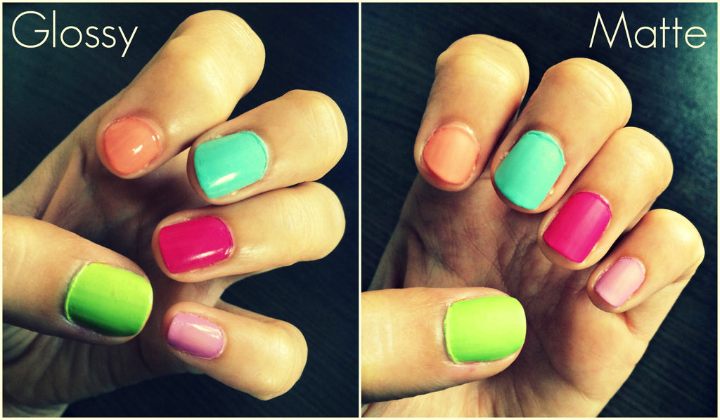 5. Matte Ombre Nails for Summer - wide 2