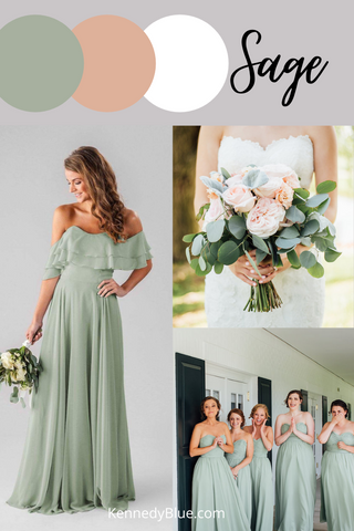 Sage wedding color scheme