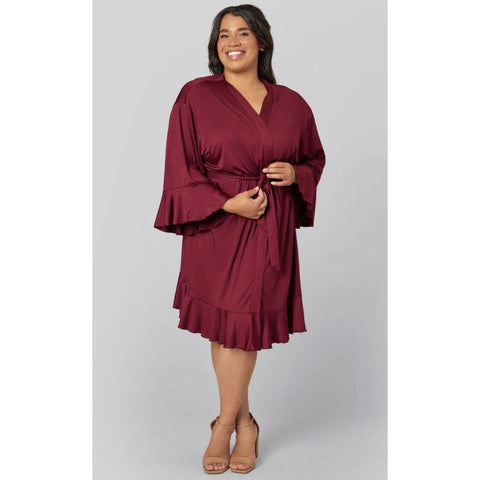 Plus Size Bridesmaid Robe