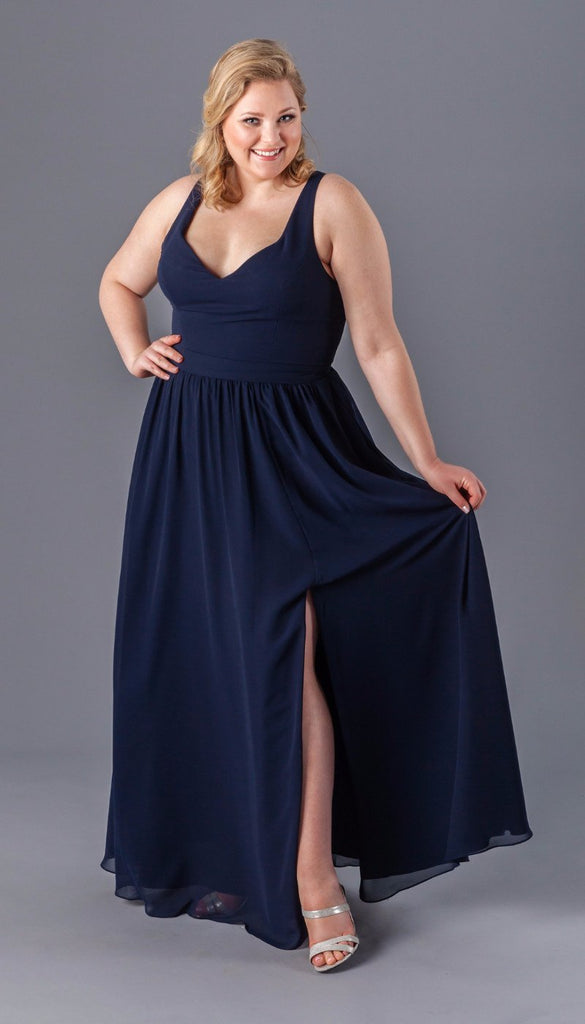 bridesmaid dresses for chubby ladies