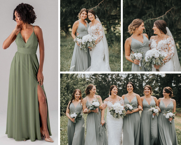 Emerald Green Wedding Dresses Muslim Formal Dress FD2150 – Viniodress