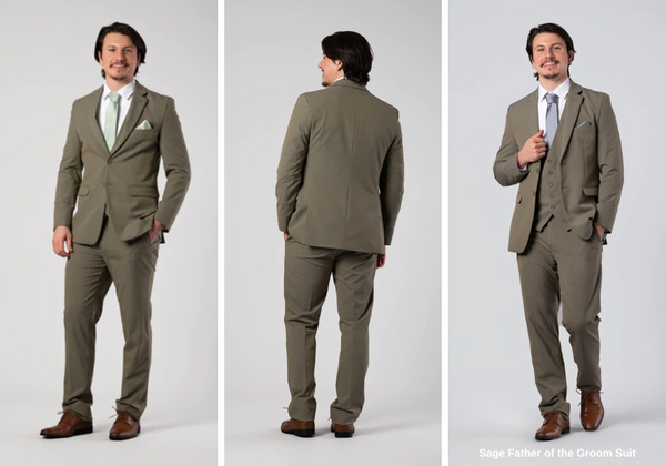 Sage Green Father of the Bride Suit