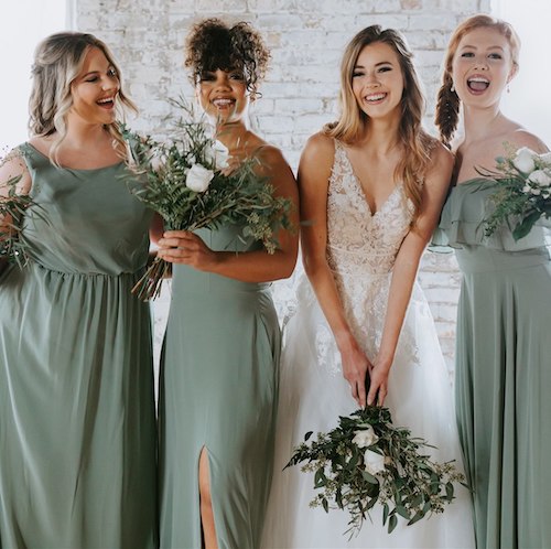 Off Shoulder Teal Mermaid Cheap Bridesmaid Dresses Online, WG781 –  SposaDresses