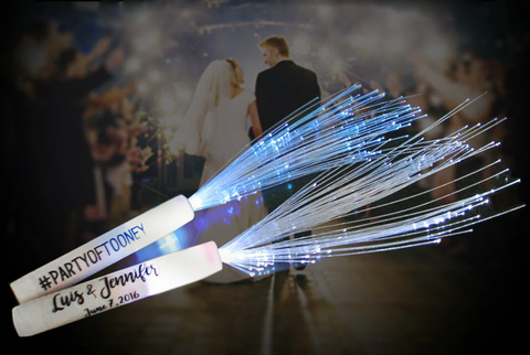 LED Foam Wands / Light Sticks for the Wedding Send-Off