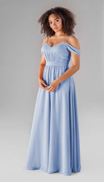 baby blue maid of honor dresses