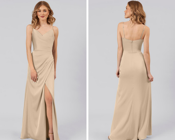 Tiffany Gold Bridesmaid Dress