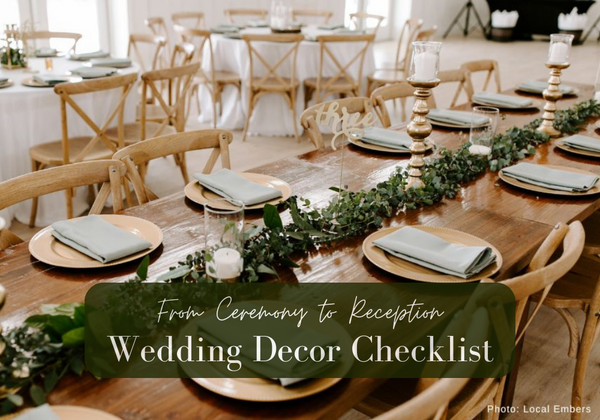 Wedding Decor Checklist