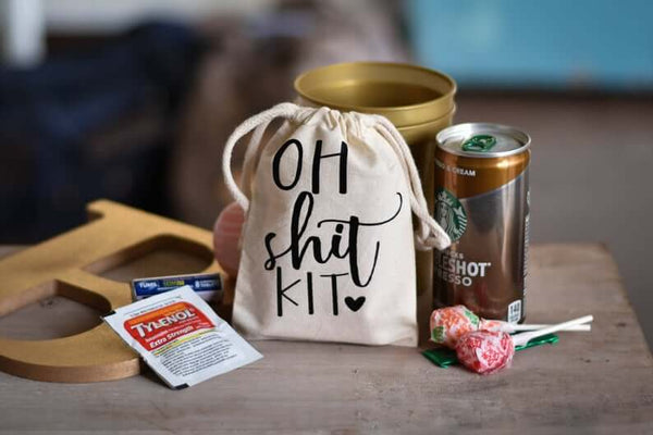 hangover kit | bridesmaid gift ideas Kennedy Blue 