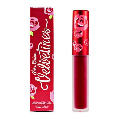 Lime Crime Velvetines Long Lasting Matte Liquid Lipstick | Affordable Beauty Products for Brides-to-Be | Kennedy Blue