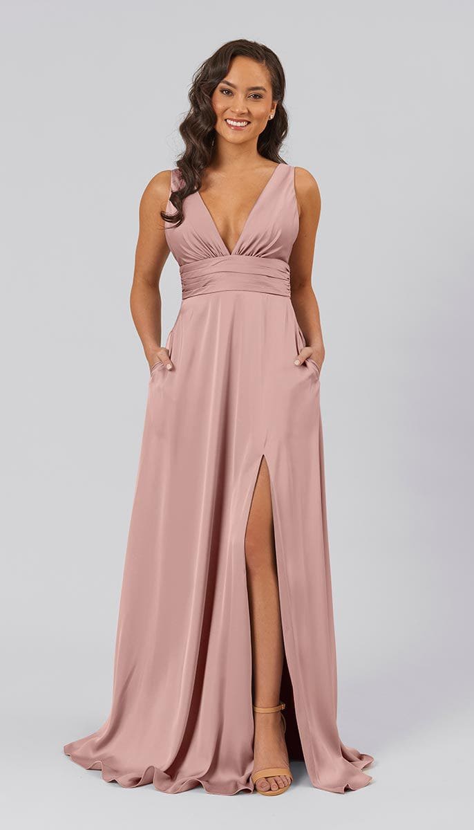 Dusty Rose Bridesmaid Dresses