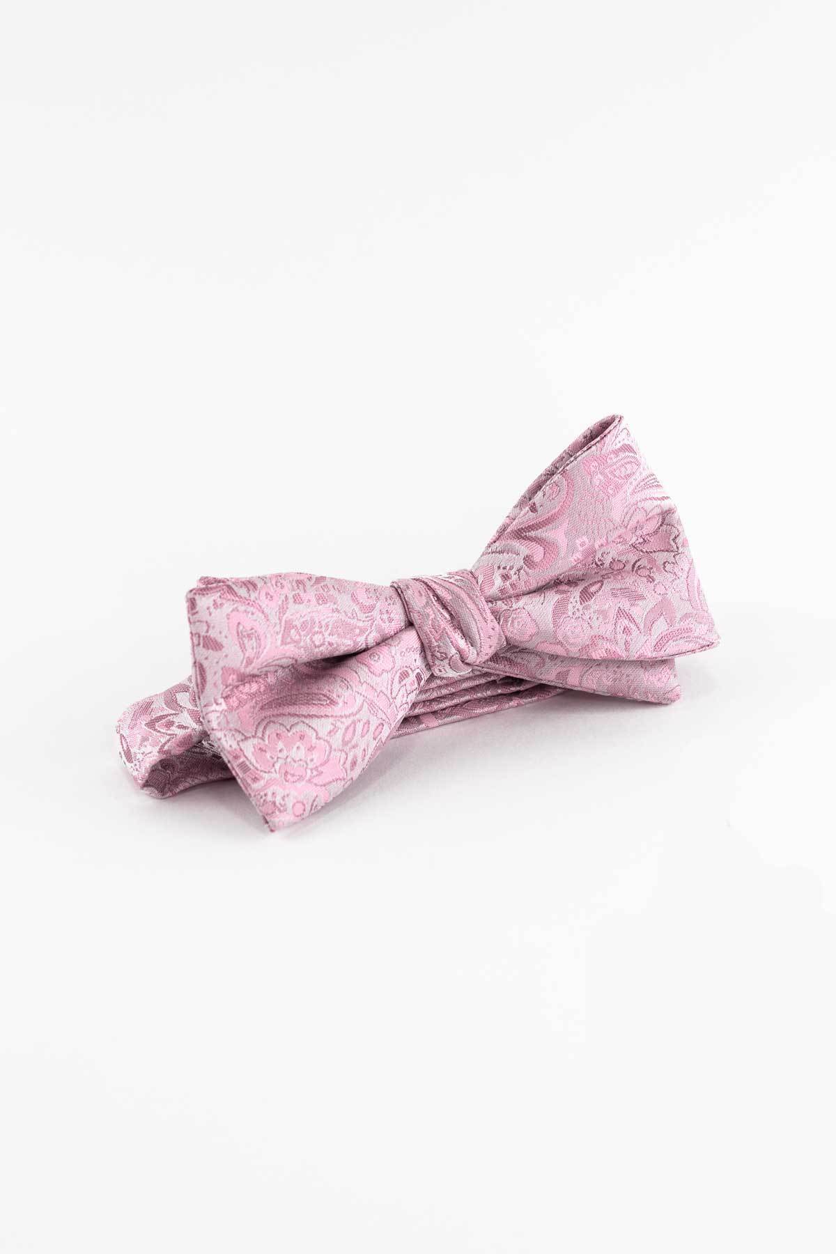 Mens Adjustable Floral Bow Ties | Kennedy Blue - Kennedy Blue