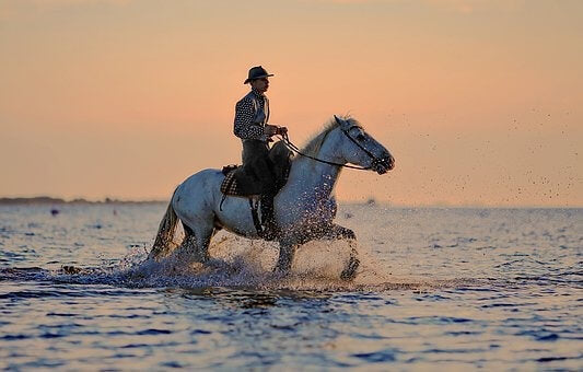horseback riding is a popular california beach activity - OurCoordinates