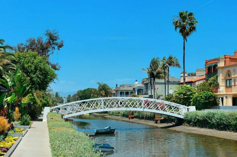 the venice canals in venice california - OurCoordinates blog