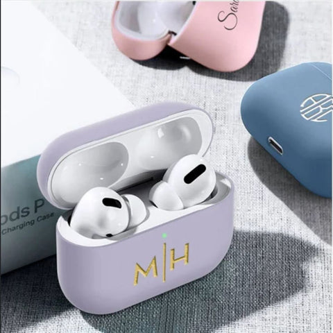 Monogrammed airpods case for kids - OurCoordinates