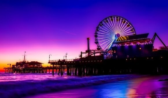 santa monica beach is a top rated beach in california - OurCoordinates