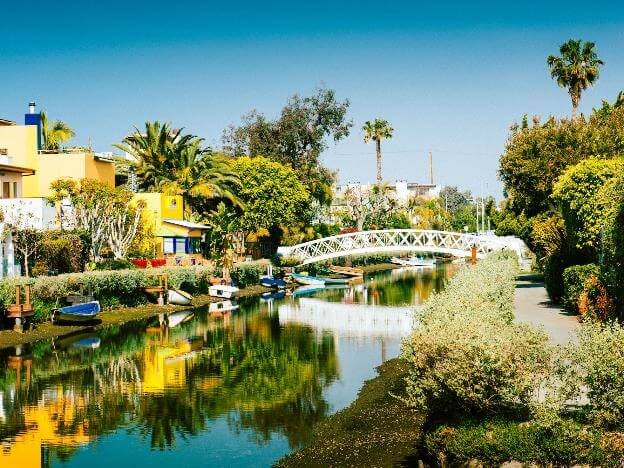 a secret beach in california is the venice canals - OurCoordinates