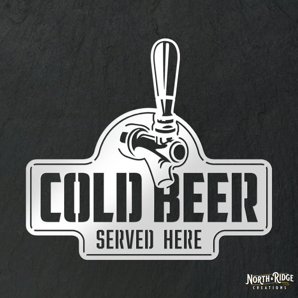 Cold Beer Served Here
