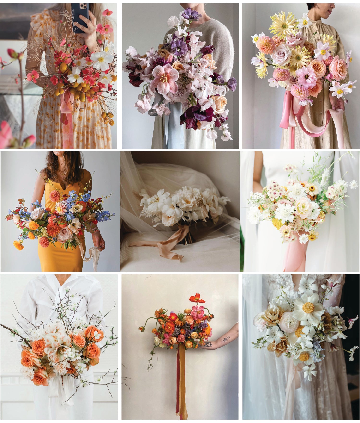 bridal bouquet trends for 2023