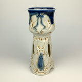 Chalice - Nouveau Pattern Floating Blue with golden rutile (cch20fbr-2)