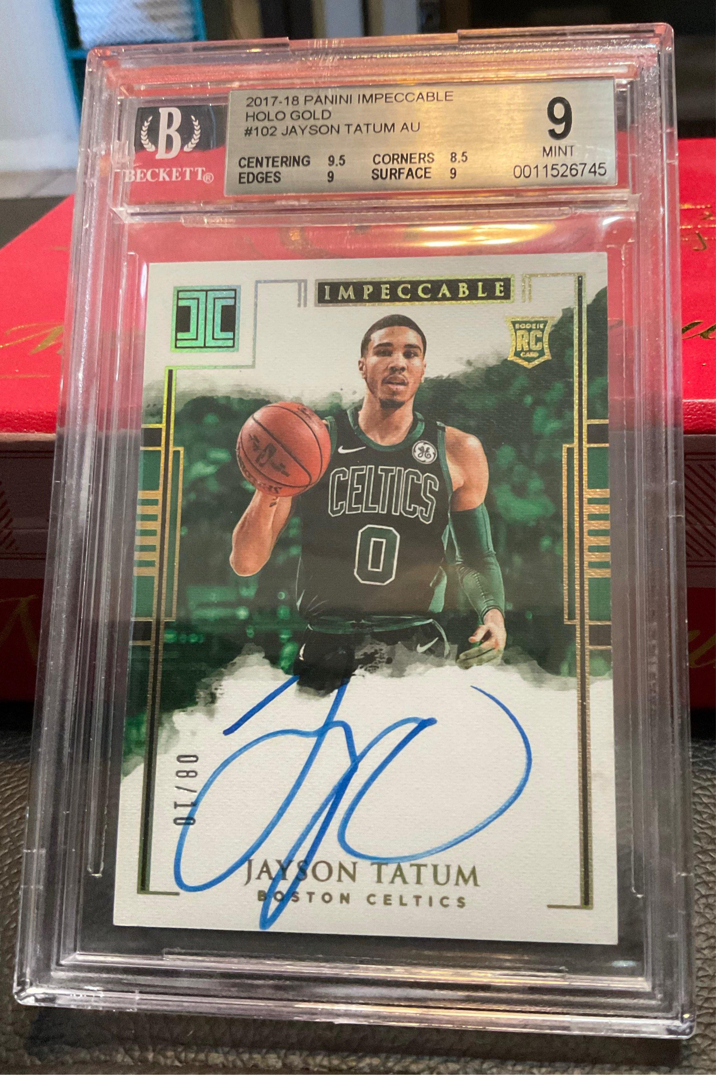 休み Panini様専用Impeccable Jayson Tatum rc auto iauoe.edu.ng