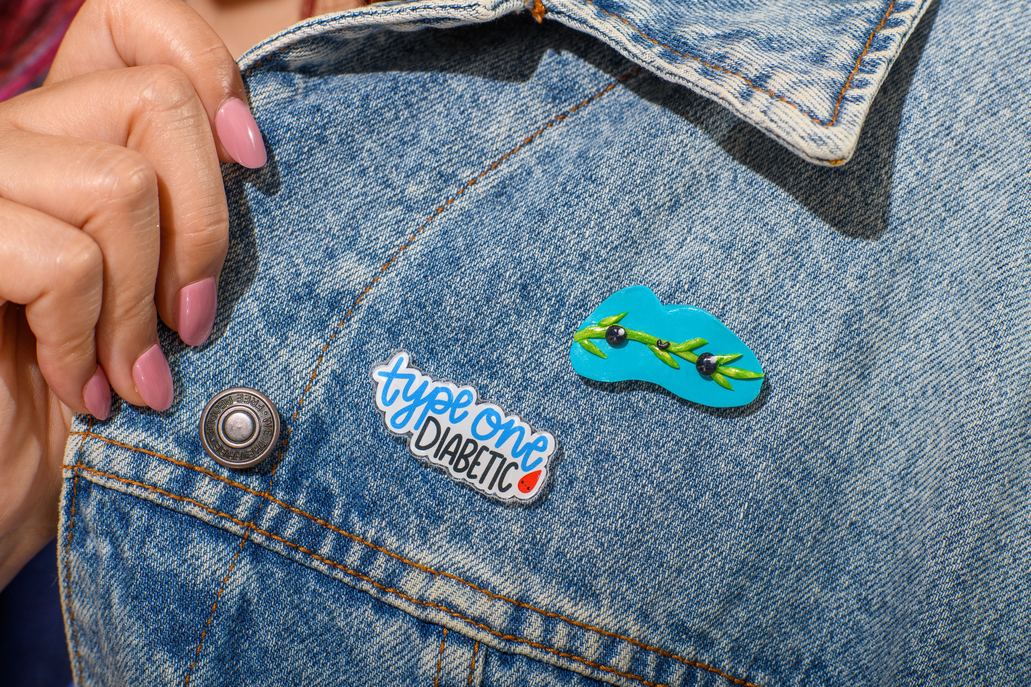 Broken Pancreas Charm-Pin or Magnet
