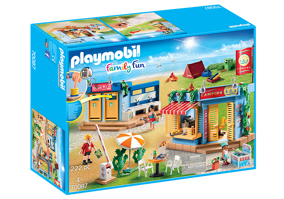 playmobil family camping