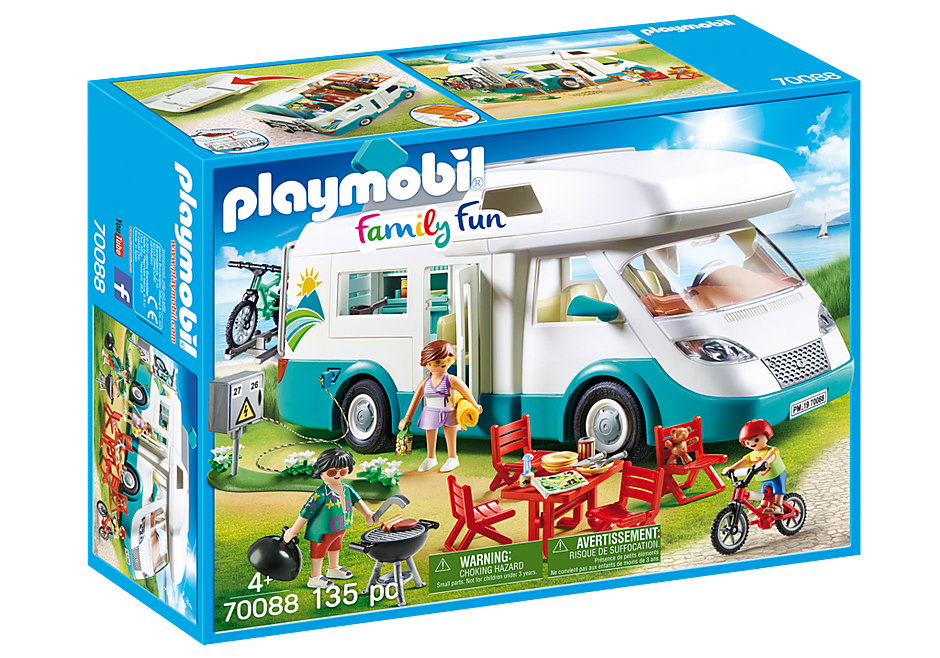 playmobil family fun car